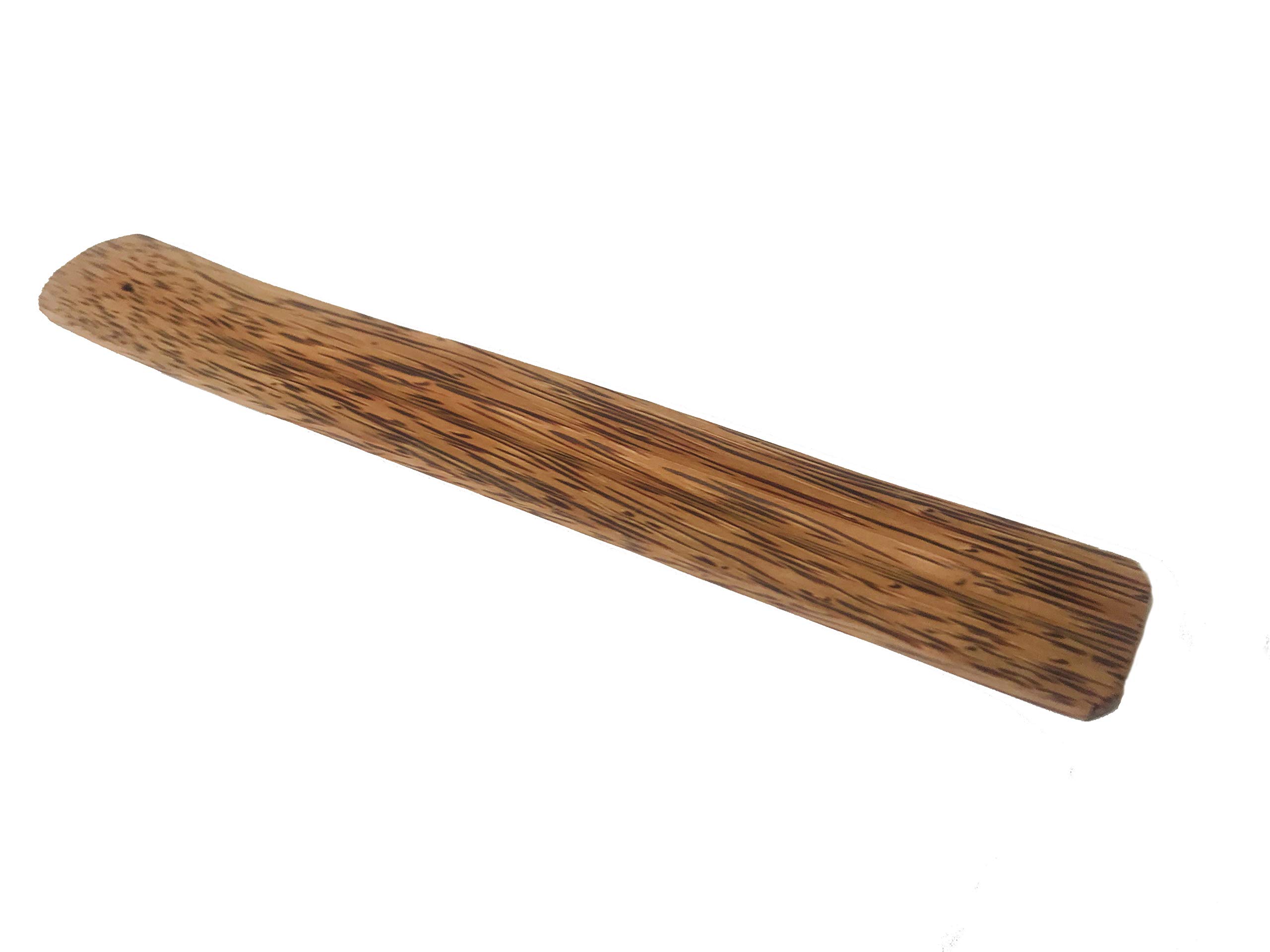 Handgefertigter Räucherstäbchenhalter Aus Holz – Mit Aschemulde & Loch, Ca. 24,5 Cm, Aus Bali – Für Räucherstäbchen & Aroma