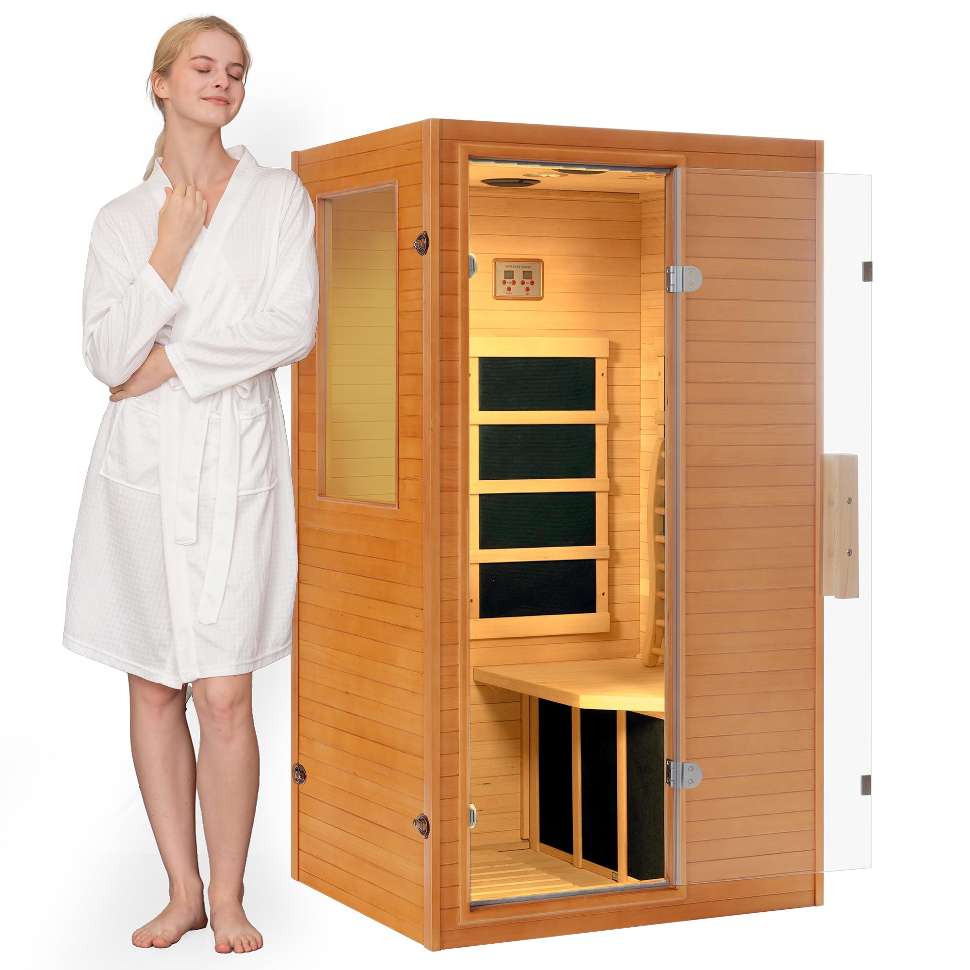 Real Relax Infrared Home Sauna, 1 Person