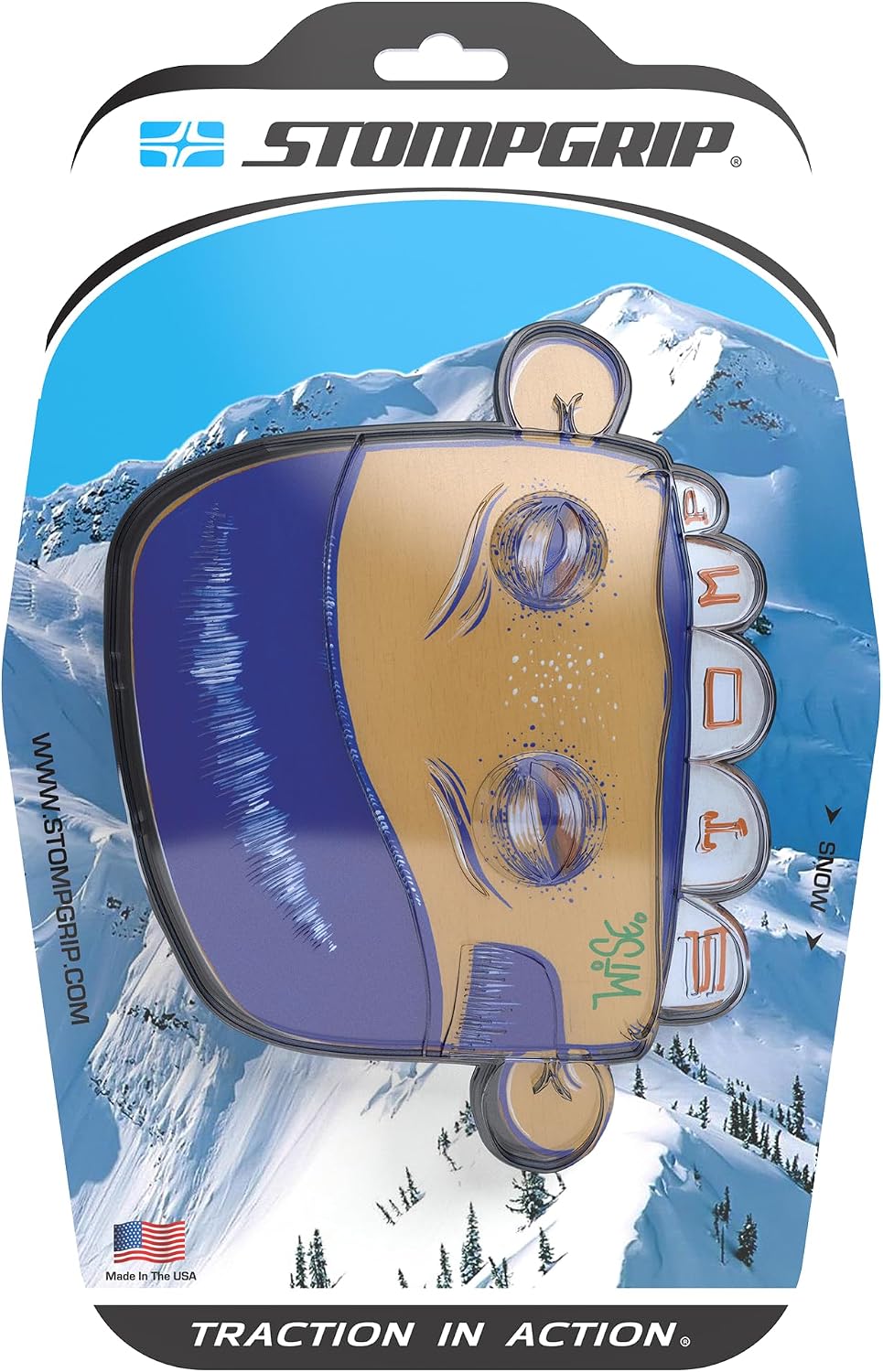 Stompgrip Premium Snowboard Stomp Pad | Bump It | Artist Collection | 3D Decal