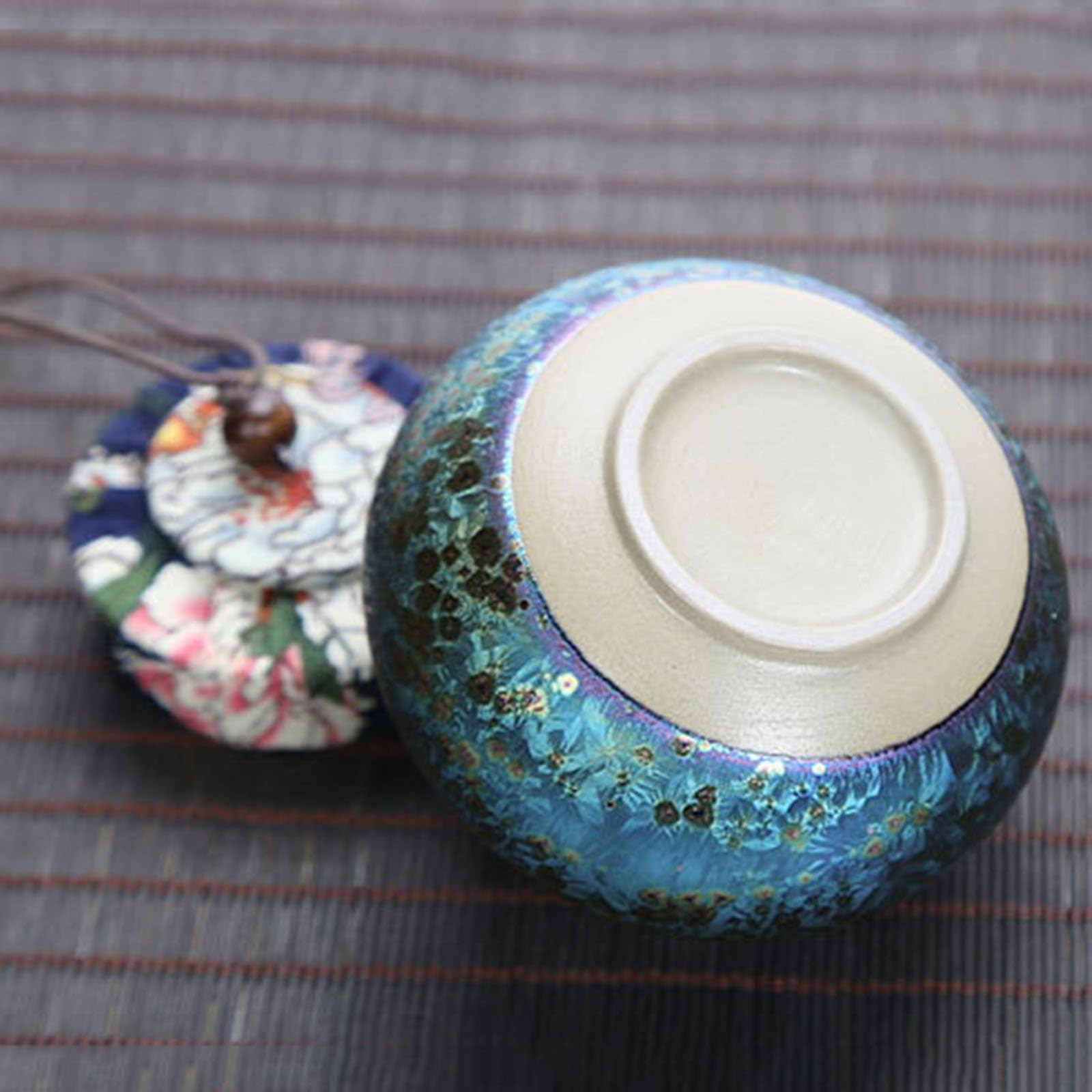 Urny kremacyjne pogrzebowe dla małych dorosłych prochów i pomnik - ręcznie malowany ceramiczny zamknięty słoik - ceramiczny popiół pogrzebowy pogrzebowy pogrzebowy, dla małych zwierząt, ptaków,