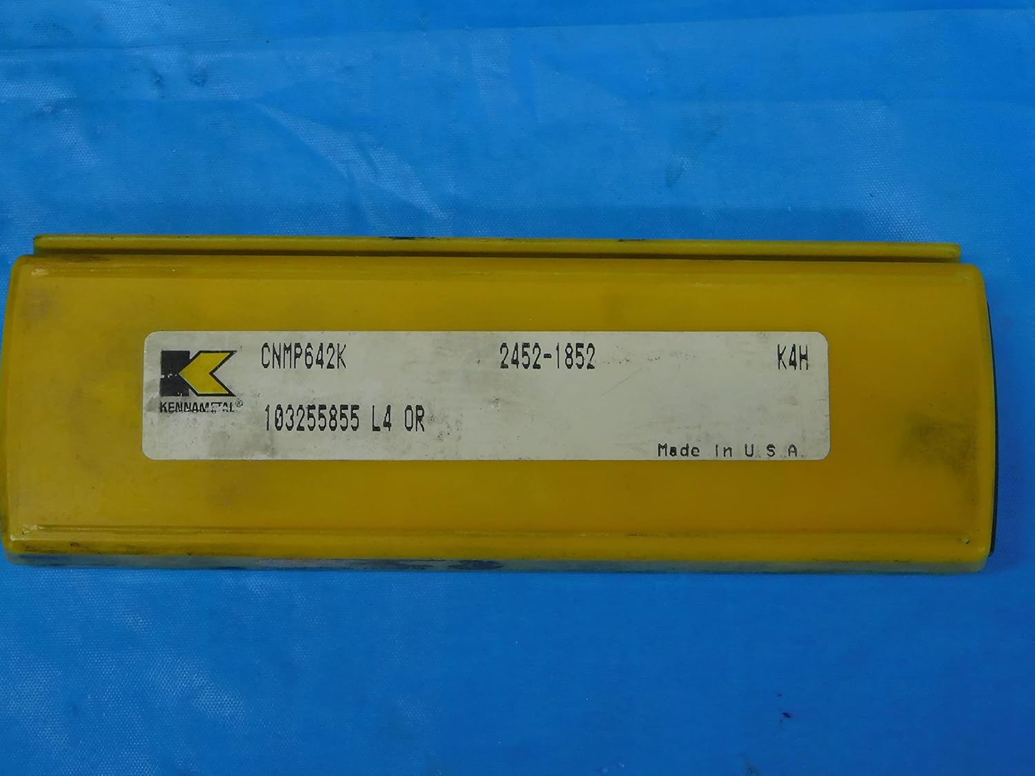 5PCS New KENNAMETAL CNMP 642K K4H Carbide Turning Inserts 2452-1852 - JP1047AS1