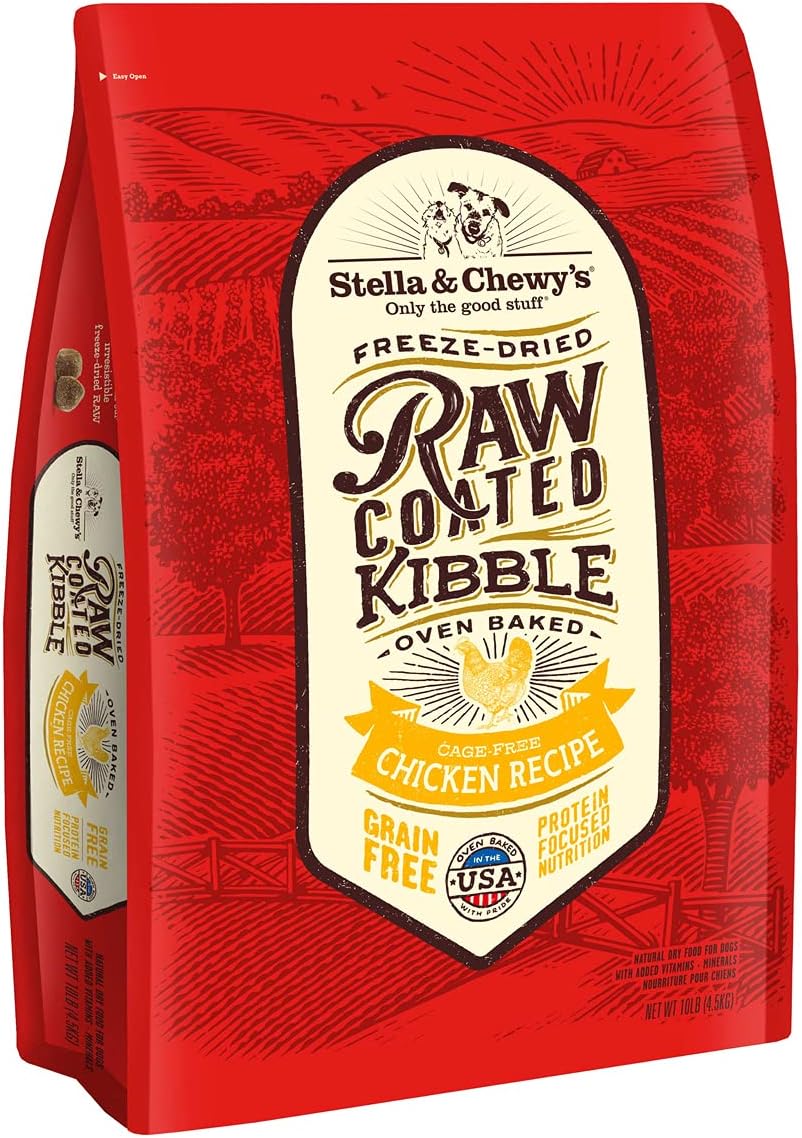 Stella & Chewy'S Raw Coated Chicken 3.5Lb Dry Dog Food