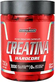 Integralmedica - Creatina em Cápsulas Hardcore - 100% Pura e Monohidratada - 60 Cápsulas
