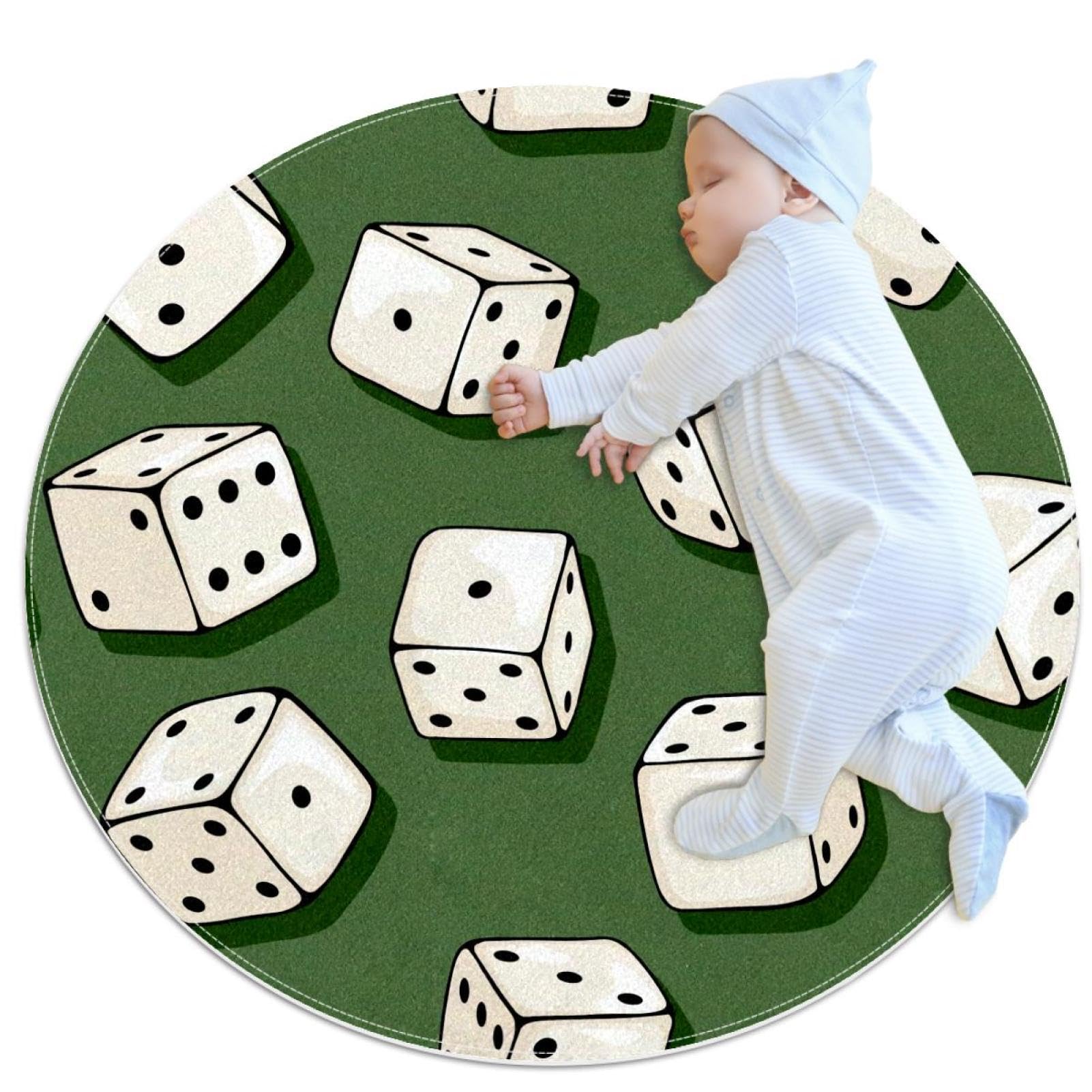 Tapis de salle de bain antidérapant pour chambre enfant et salon