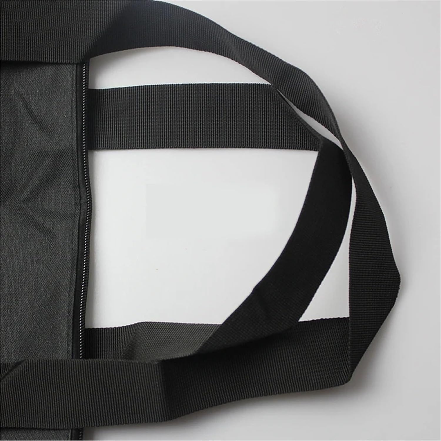 Art Portfolio Bag Black Portable Canvas A2 Single Shoulder Drawing Sketch Board Storage File Bag School Art Painting Bag for Artwork, Poster