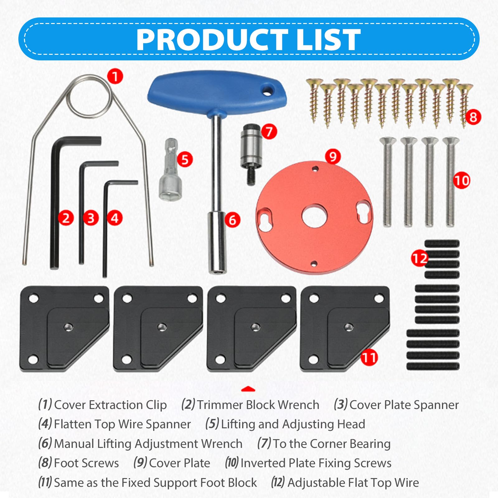 Piastra Inserto Banco Fresa Set, Piastra Di Inserimento Del Tavolo Del Router, Ascensore Router, Tavolo di Sollevamento, Router Lift Trimming Machine Invertito Tavolo, per La Lavorazione del Legno