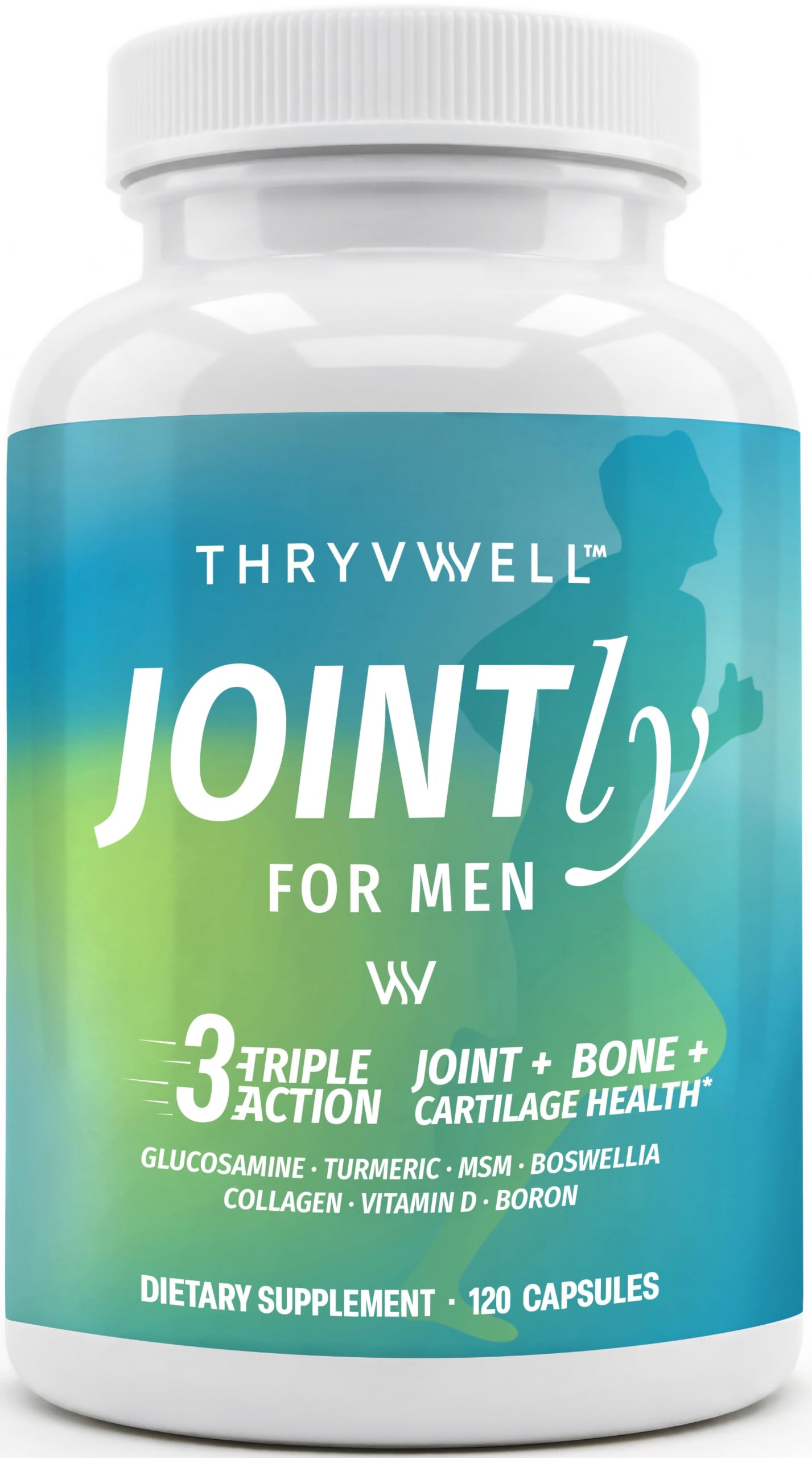 Joint Supplement for Men 120 capsules | Joint + Bone + Cartilage Health Men Men