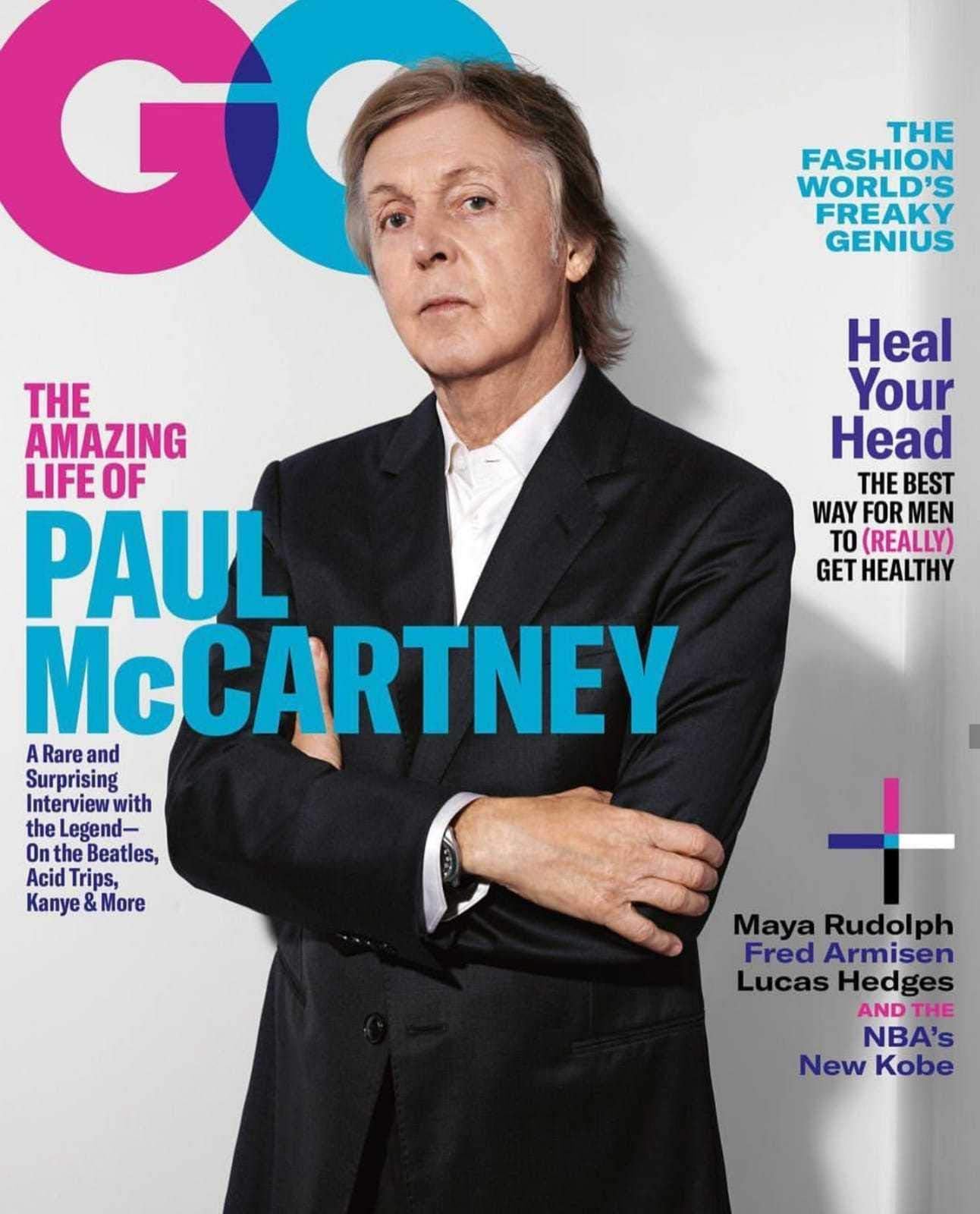 GQ Magazine (October 2018) Paul McCartney Cover