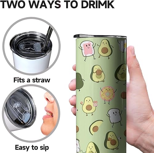 Miniatura 3 de Ceovfoi Vaso de tortuga marina con tapa y pajilla 20 onzas doble pared de acero inoxidable acuarela tortugas oceánicas botella de agua taza de café