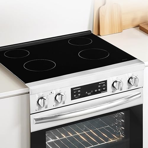 Miniatura 8 de VEVOR Horno eléctrico de 30 pulgadas, horno independiente compacto de 4.8 pies cúbicos de capacidad, estufa de cocina de acero inoxidable, con 4