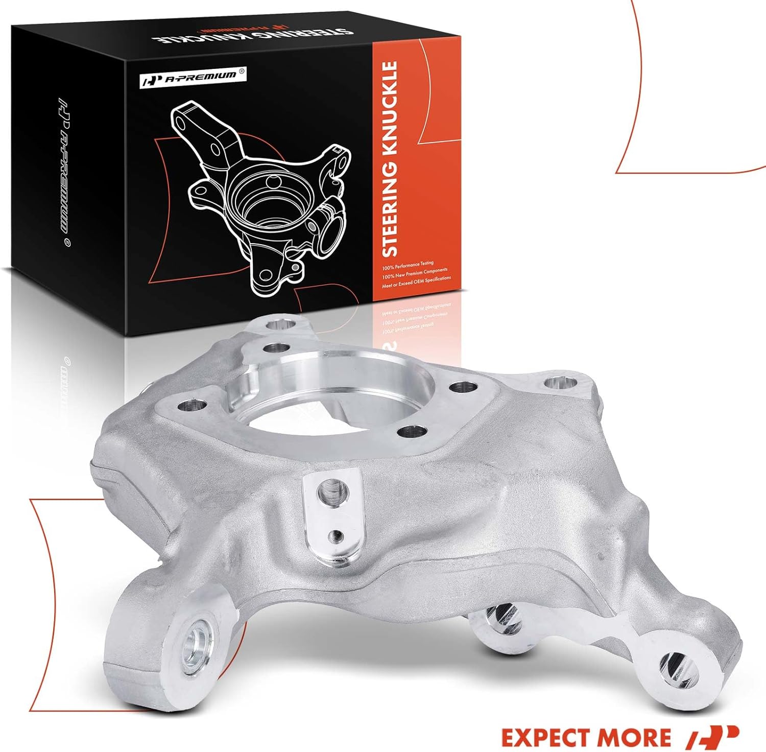 A-Premium Front Left Suspension Steering Knuckle Compatible with Toyota Highlander 2020 2021 2022 2023, Driver Side