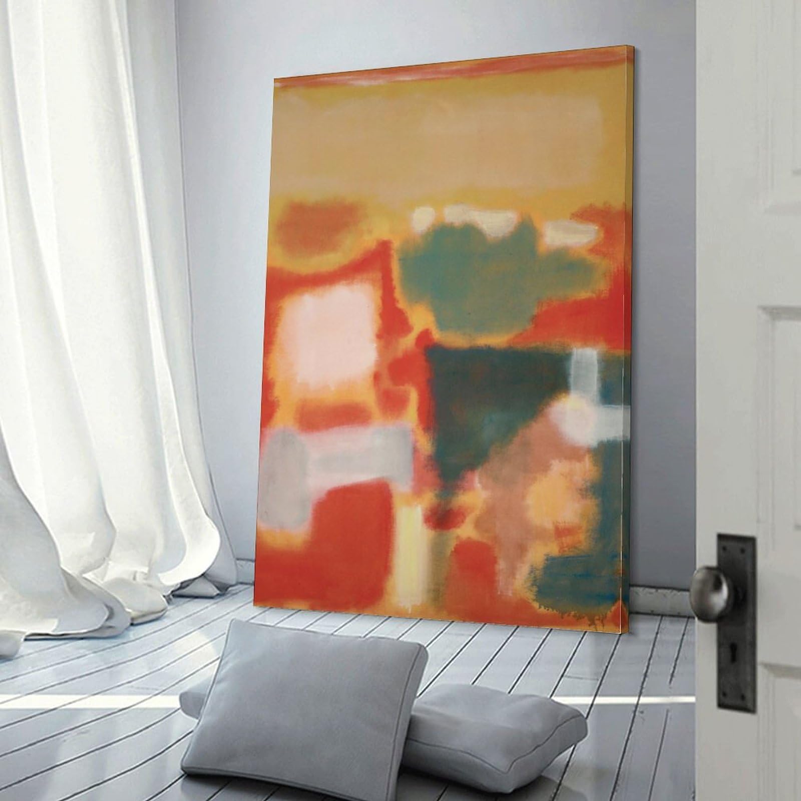 アートポスター マーク・ロスコ ミュージアムポスター 画家『マーク・ロスコ』スイス現代美術館制作ポスター | 特殊ポスター