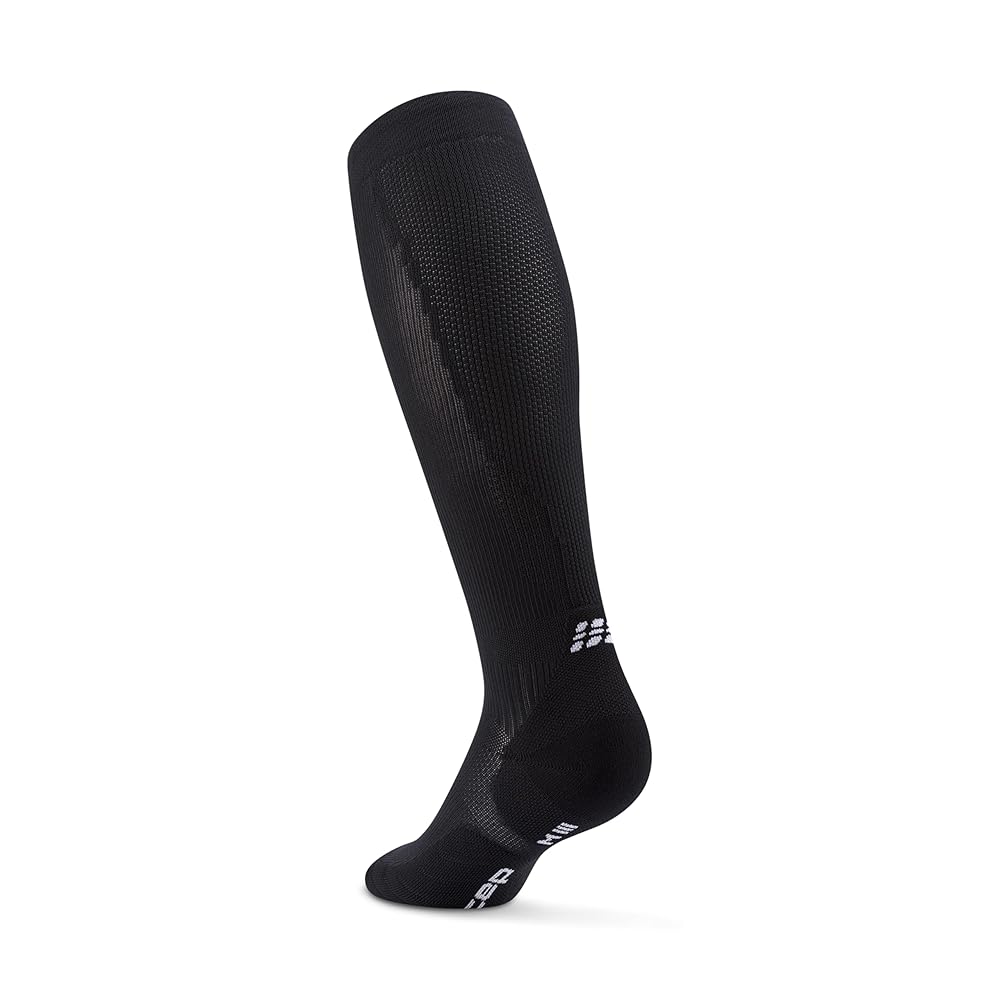Running Gear CEP Core Run Calf Compression Sleeves Men Black - Main Image