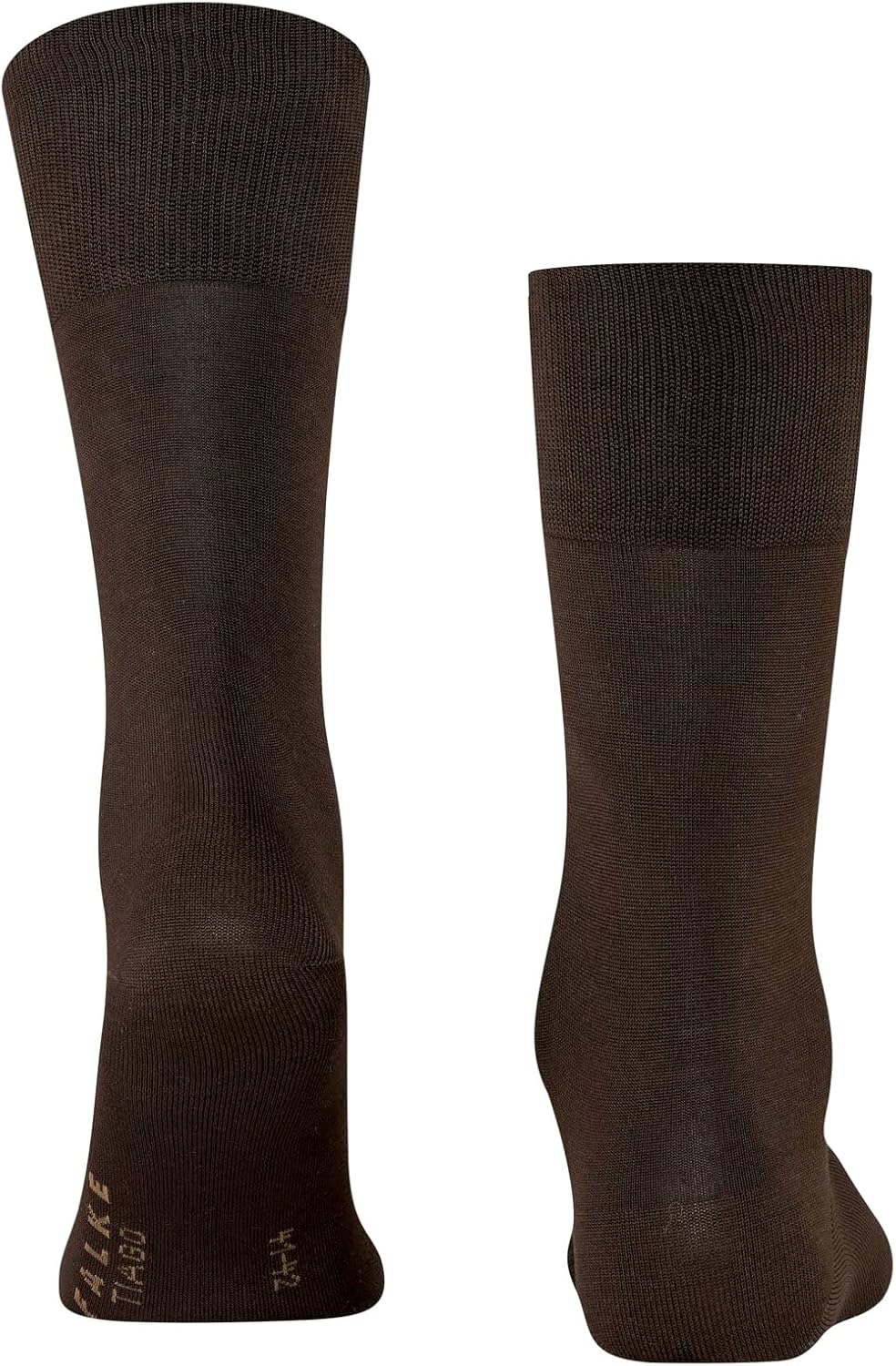 FALKE Men's Tiago Dress Socks, Sustainable Cotton, Crew, 1 Pair