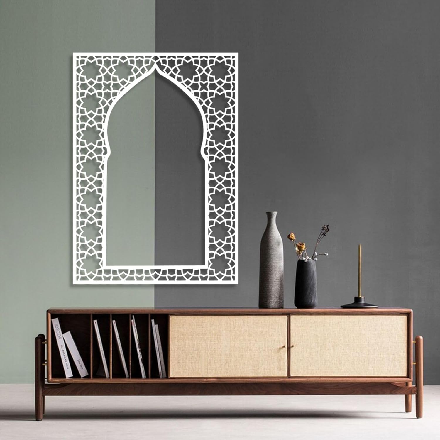 Amazon.com: Kewhush Islamic Wall Art, Metal Islamic Wall Decor, Muslim ...