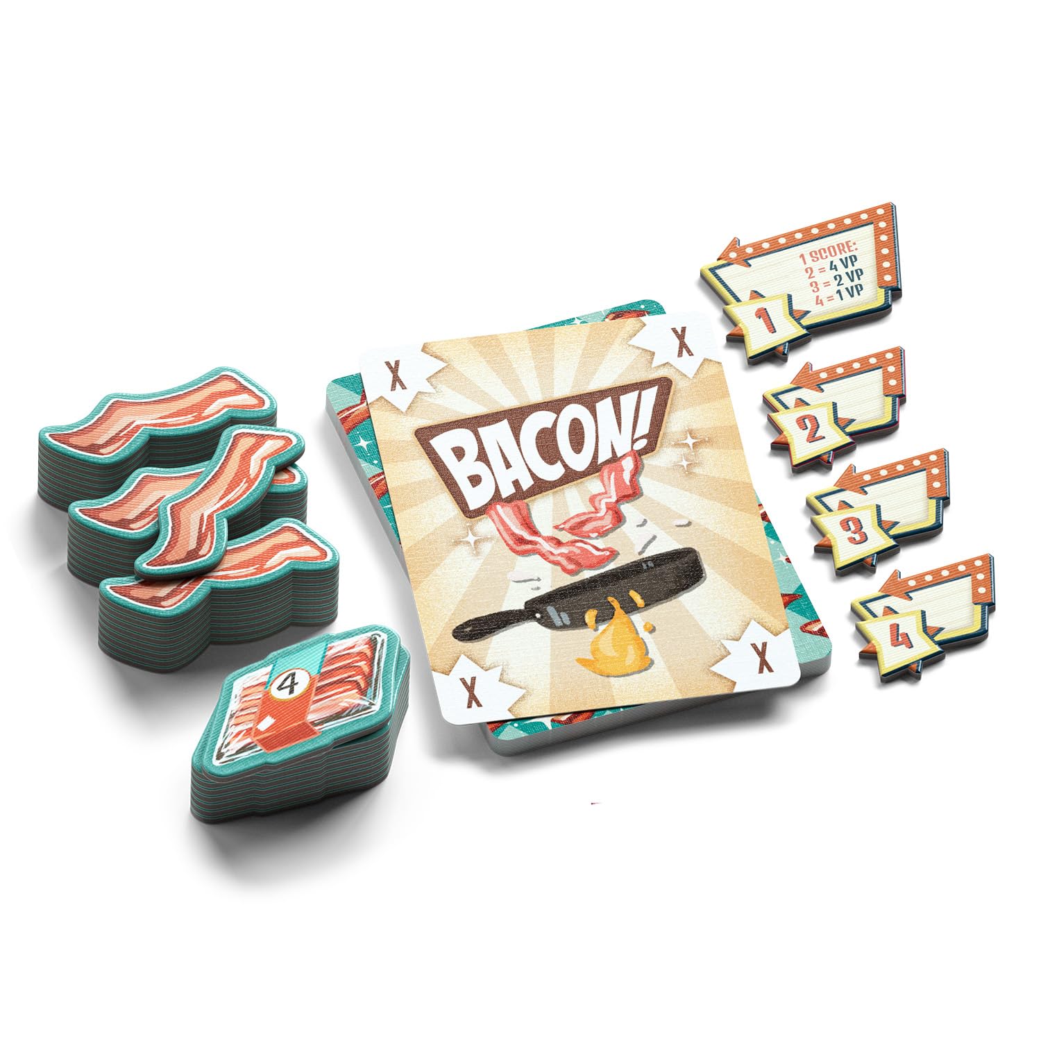 Amazon | ベーコン 日本語版[Allplay Games][ボードゲーム][BACON