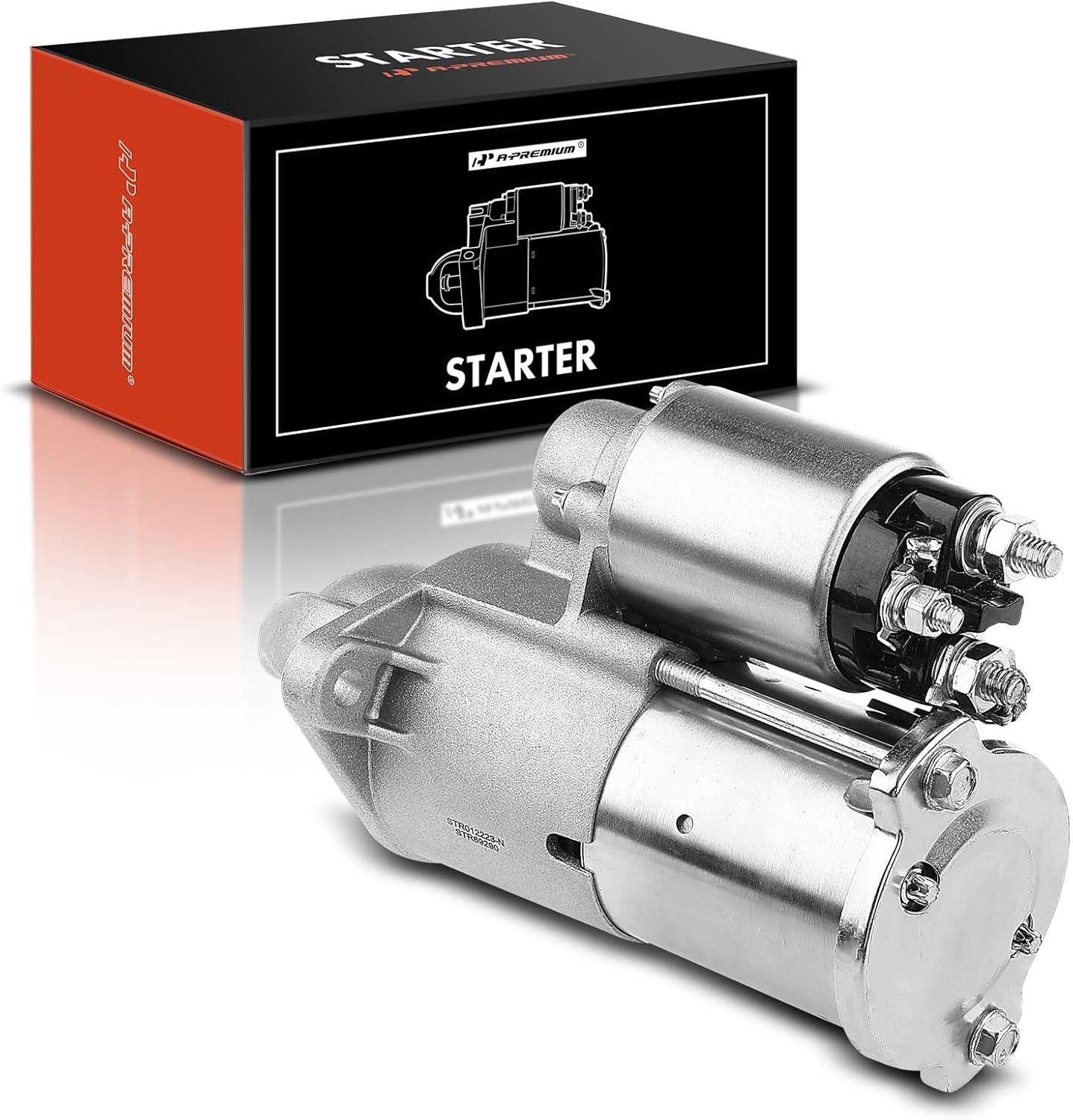 A-Premium Starter Motor Compatible with Chevrolet Aveo 2010 2011 2012, Aveo5 2010-2011 L4 1.6L & Pontiac G3 2010, L4 1.6L, 12V 1.2KW 9-Teeth Clockwise, Replace# 8000200, SDR0410, 41012592