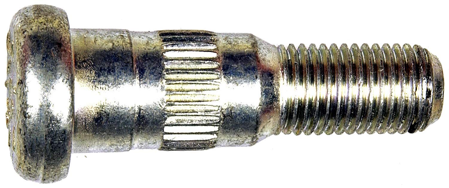 7/16-20 Serrated Wheel Stud - .565 In. Knurl, 1-3/4 In. Length - Dorman 610-179.1 Wheel Lug Stud - Dorman Wheel Stud 610-179.1 - WHEEL BOLT - 7/16-20 Serrated Wheel Stud - .565 In. Knurl, 1-3/4 In. Length - Wheel Bolt - Wheel Stud - These wheel lug studs are made of carbon steel and tested to demanding automotive industry standards to ensure strength, longevity and safety. - Chevrolet 1991-71, GMC 1991-71, Jeep 1991-74