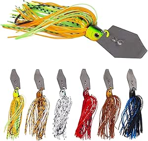 Lot De 6 Leurres Pêche Seasky – Appâts Doubles Lames à Filer – Neuf