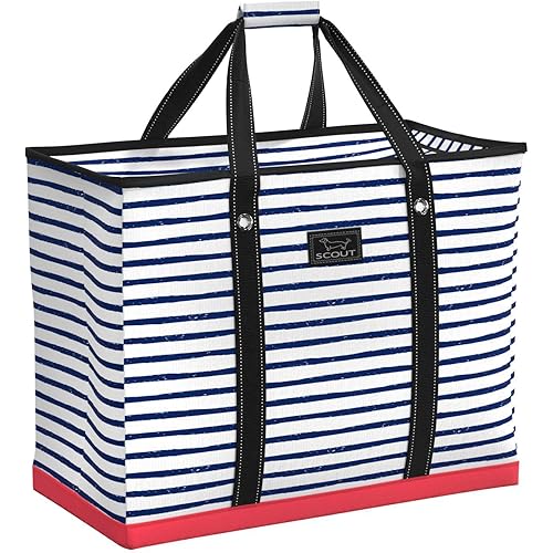 SCOUT 4 Boys Extra Large Tote Bag for Women - Utility Tote with Zipper Closure and Handles - Beach Bag, Storage, Travel Bag