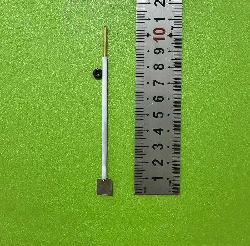 ‌Pt213 Miniature Platinum Disk Electrode, Rod Dia. φ3mm, Pt Auxiliary Counter Electrode (10x10x0.1mm)