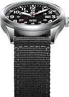 Vista 7 de LN LENQIN Relojes para hombre, unisex, militar, deportivo, correa de nailon, elegante, luminoso, analógico, de cuarzo, para hombre, impermeable