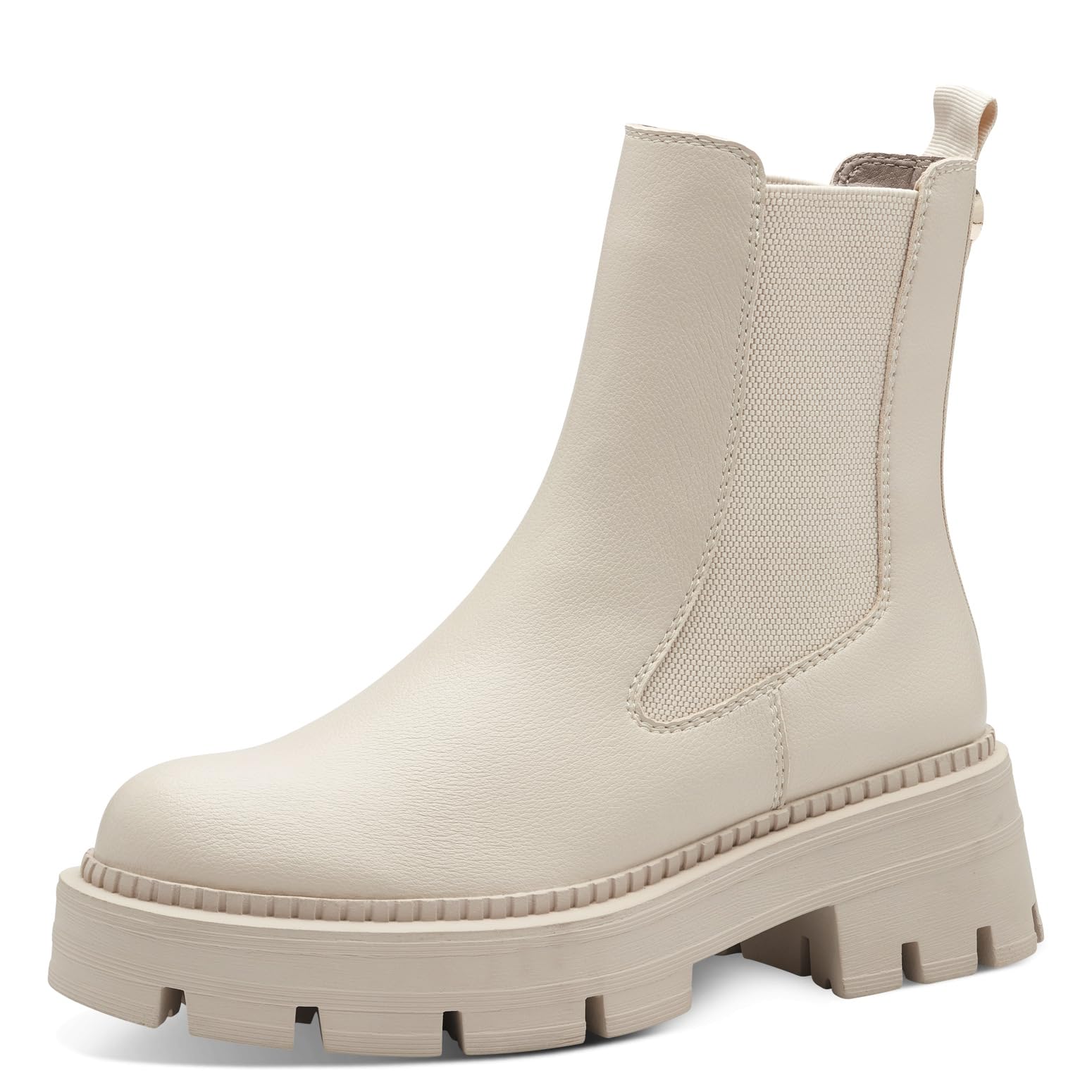 Tamaris Women's Vegan Boots, beige, 7.5 UK
