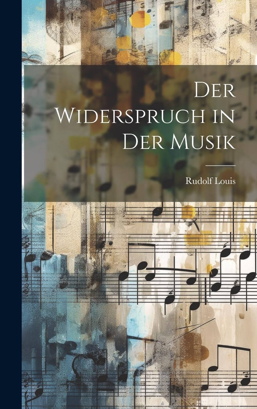 Livre de musicologie Der Widerspruch in Der Musik pour étudiants