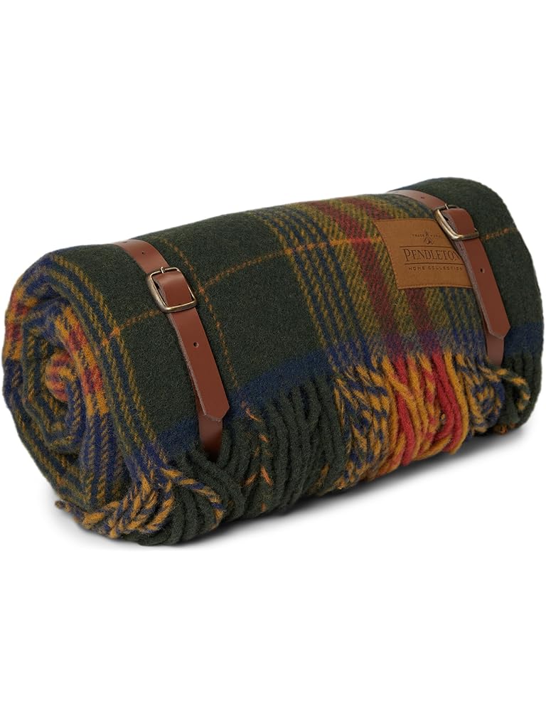 Green Pendleton Motor Robe With Carrier