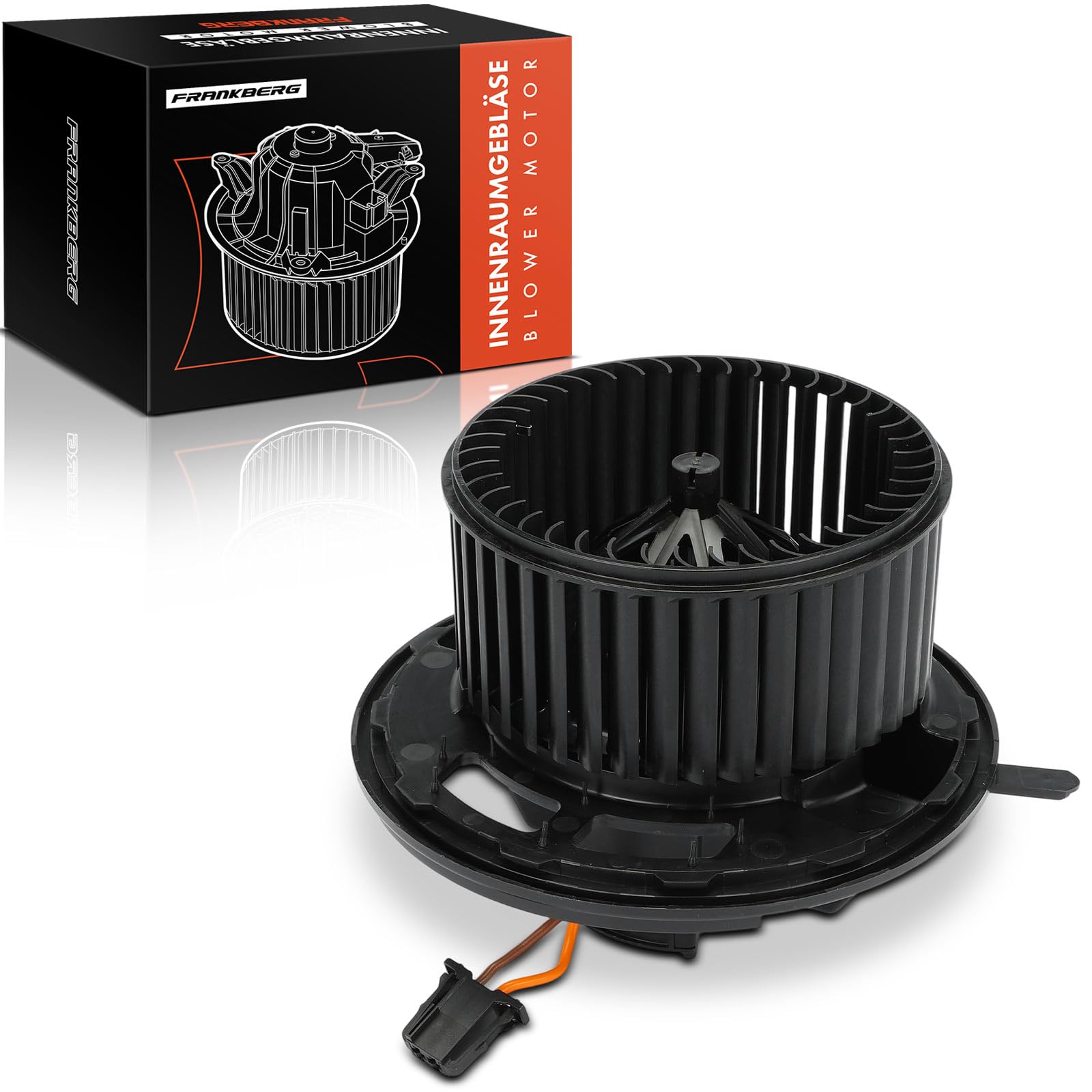 Frankberg Motore del ventilatore Ventilatore del riscaldamento Compatibile con X3 F25 Serie 1 E81 X1 E84 Serie 3 Touring E91 Serie 1 E87 Replace# 700218