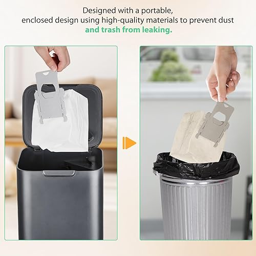 Miniatura 4 de Paquete de 20 bolsas de vacío de alta capacidad, compatibles con iRobot Roomba serie i y j, modelos s9+ y combinados, bolsas de repuesto prémium