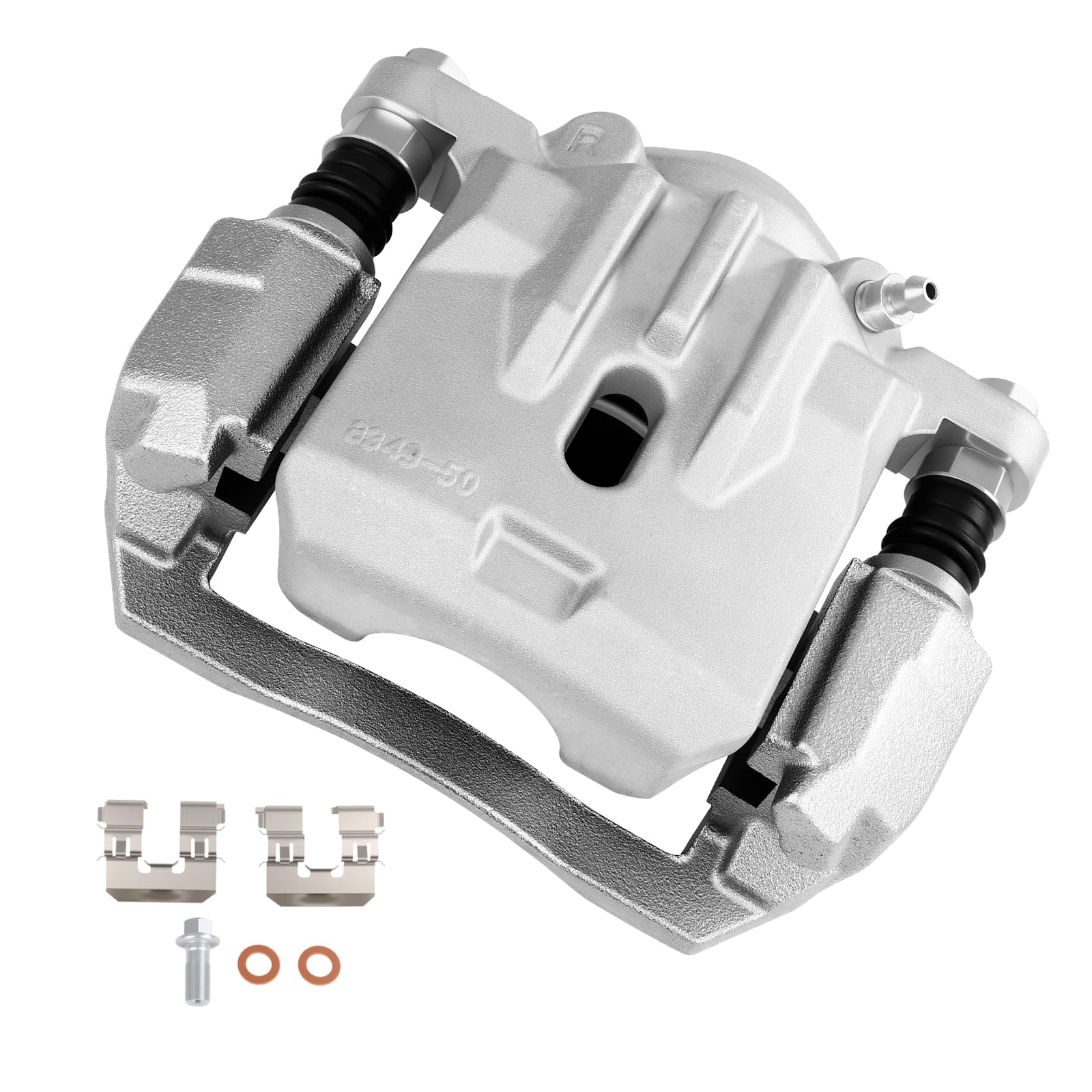 cciyu Rear Right Disc Brake Caliper Assembly With Bracket 19B3224