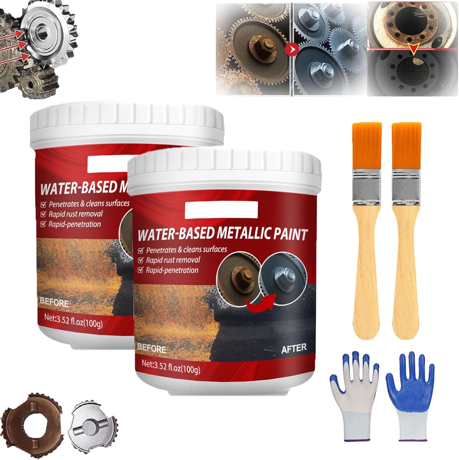 Rust Removal Converter Metallic Pain, Rust Converter for