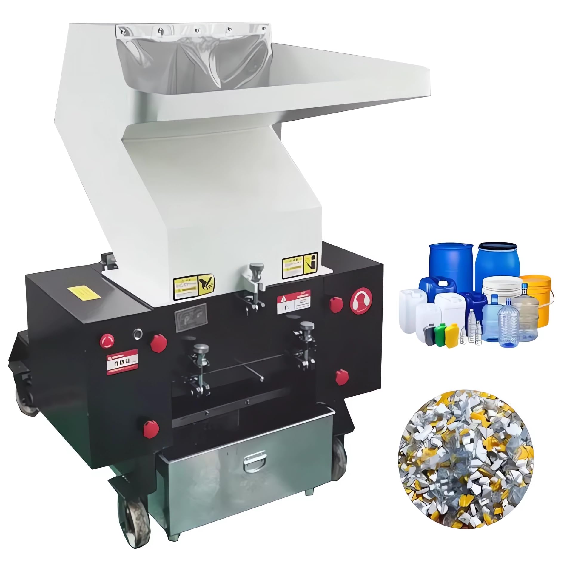 Amazon.com: HayWHNKN 7.5KW Plastic Shredder Grinder Bottle