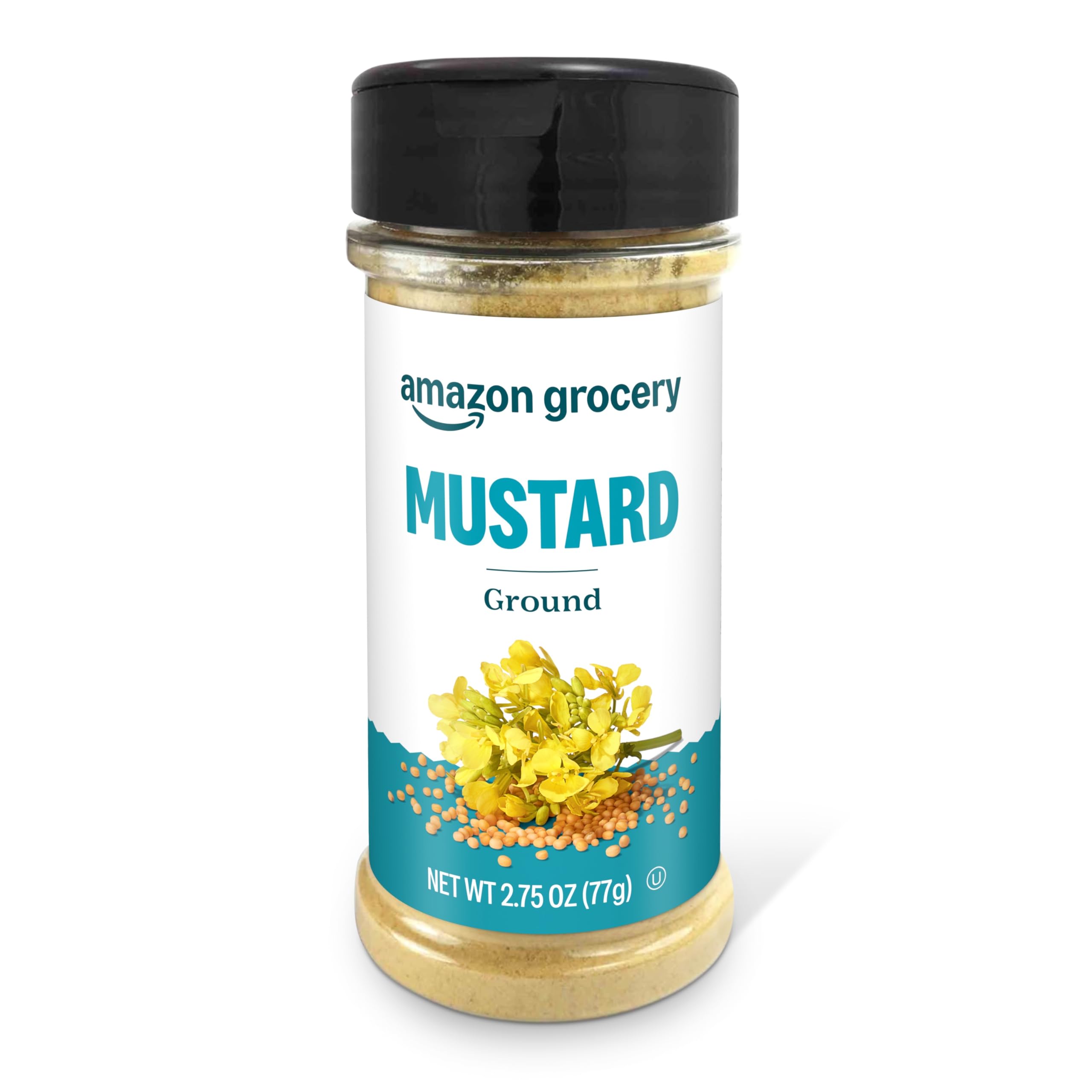 Amazon Grocery, Ground Mustard, 2.75 Oz (Previously Happy Belly, Packaging May Vary)