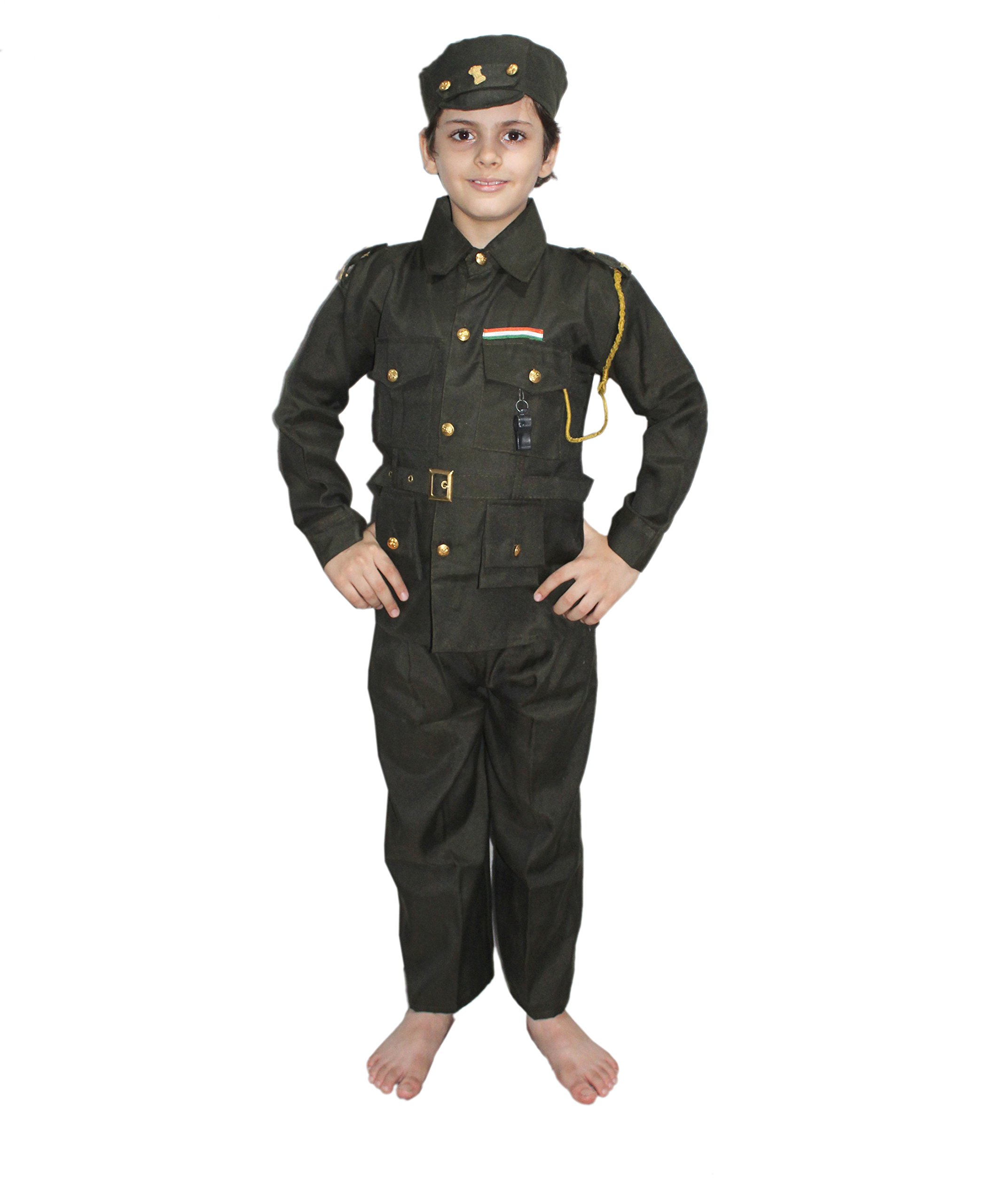 Buy Indian Army Fancy Dress for Kids,Our Helper/National Hero Costume for Annual Function Online