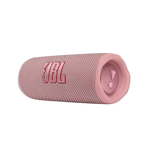 JBL Flip 6 Portable Bluetooth Speaker with 2-Way Speaker System and Powerful JBL Original Pro Sound, Up to 12 Hours of Playtime, Pink - Pink