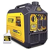 Aceup Energy 4000 Watt Inverter Generator Portable 149cc, Gas Powered Generator Quiet for Home, RV-Ready, EPA Compliant 4000w Inverter Generator