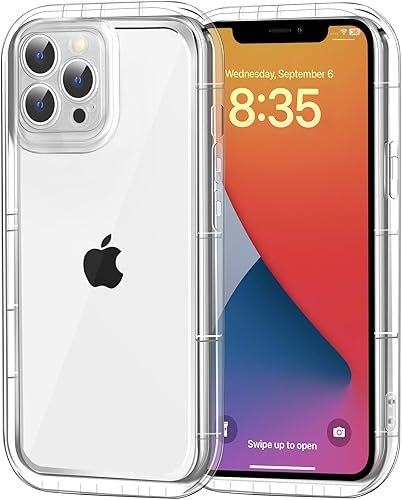 Hvalucen Funda transparente para iPhone con protección de lente de cámara, funda de TPU suave a prueba de golpes, compatible con iPhone 11 Pro Max