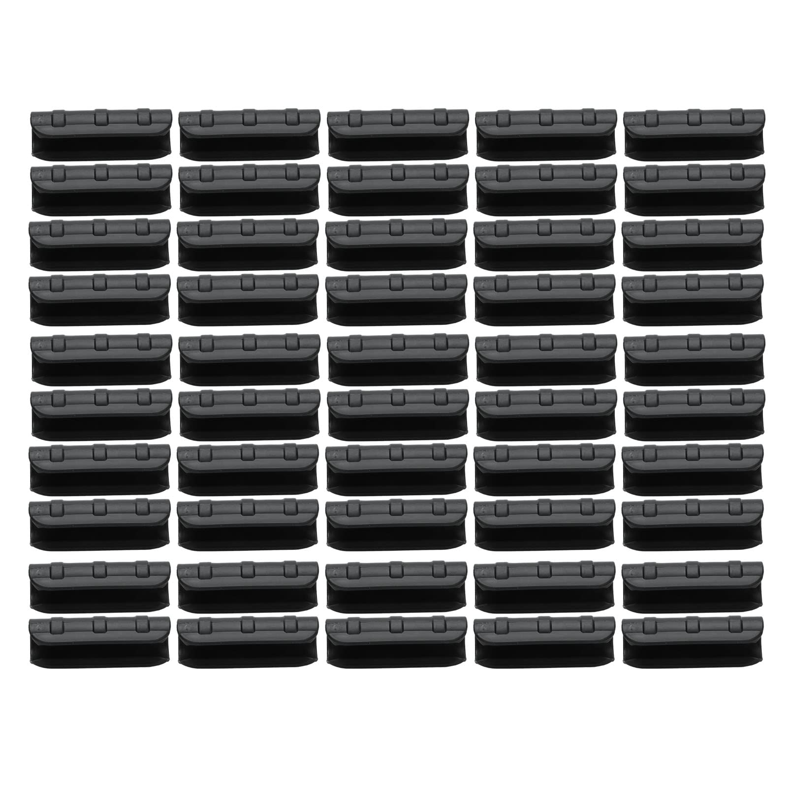 Clips para tubos de 31 a 33 mm Aramox que evitan que el viento rompa el plástico