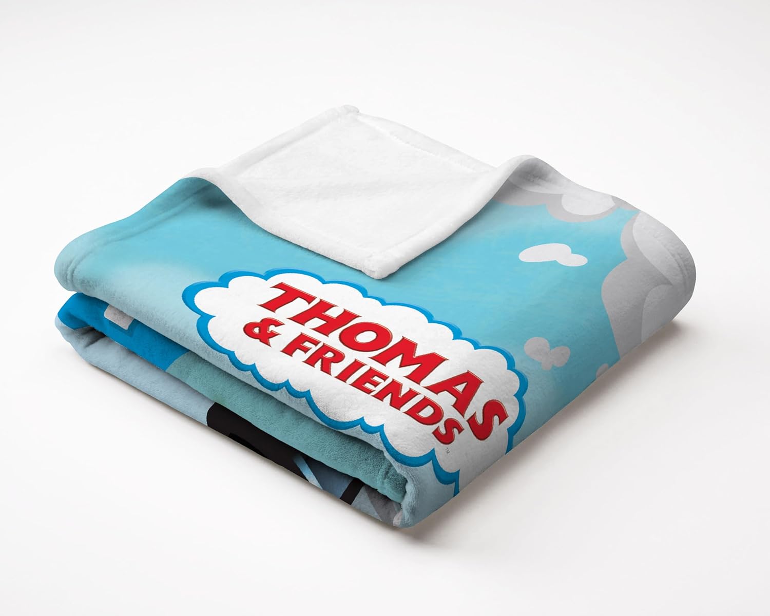 THOMAS & FRIENDS Soft Cozy Throw Blanket, 50 x 60 inches (Up Climb)