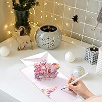 Vista 6 de Tarjeta emergente de cumpleaños número 50, tarjeta feliz cumpleaños número 50 para ella, para mujeres, esposa, regalo de 50 cumpleaños para hermana