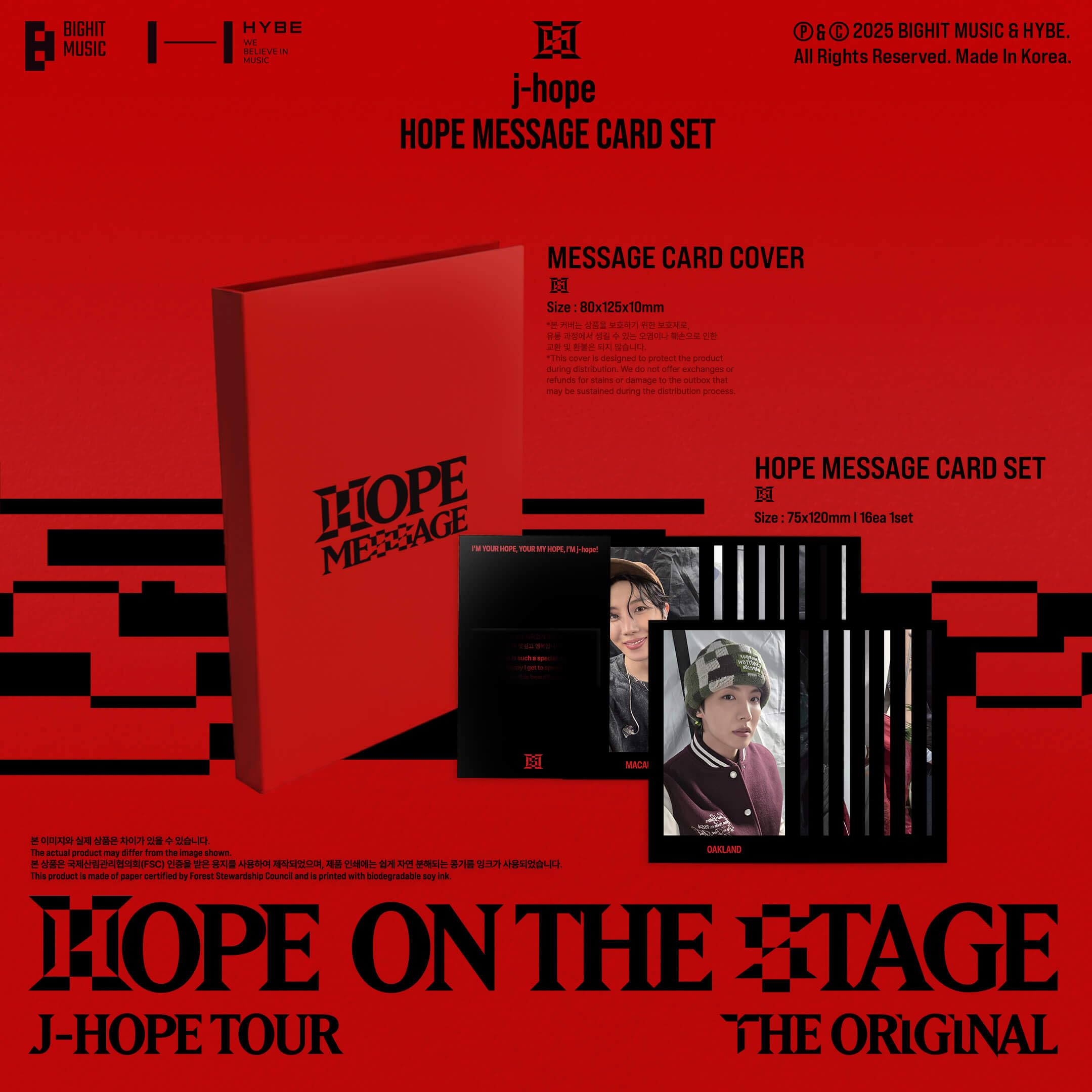 j-hope (BTS) Album - Tour 'HOPE ON THE STAGE' The Original