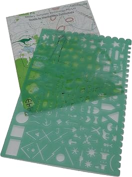 Military Symbol Stencil MILSTD 2525 Warfighting Symbology Template | Army & USMC | Multi-Domain | MDMP | with Printed Guide | Made in Australia