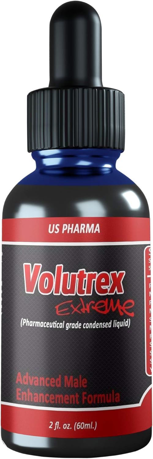 Volutrex (Liquid) Extreme Volumizer and Male Energy Formula - Sperm Count, Motility, Volume - Absorbs 300% Better Than Capsules : Health & Household