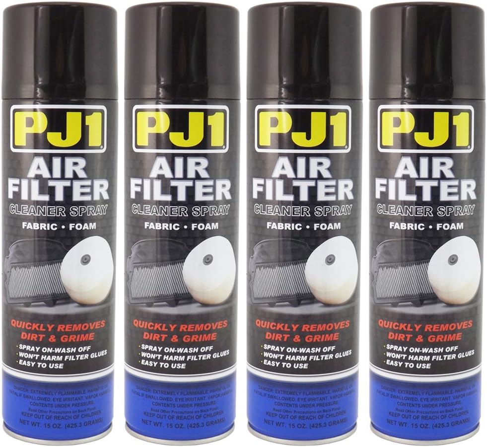 PJ1 15224PK Foam/Gauze Air Filter Cleaner, 60 oz, 4 Pack Automotive