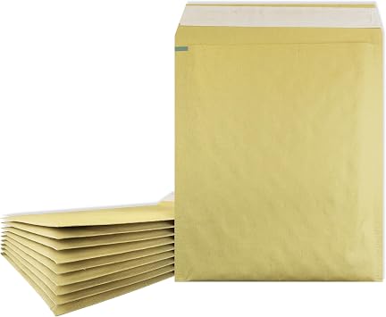 Blake VITA - 634" x 878" Nature First Recycled Paper Padded Mailer Plastic Free NPK13 Pack of 100
