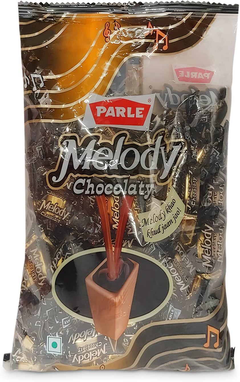 Melody Chocolaty Candy, 371.45Gram - Strawberry, Caramel, Chocolate