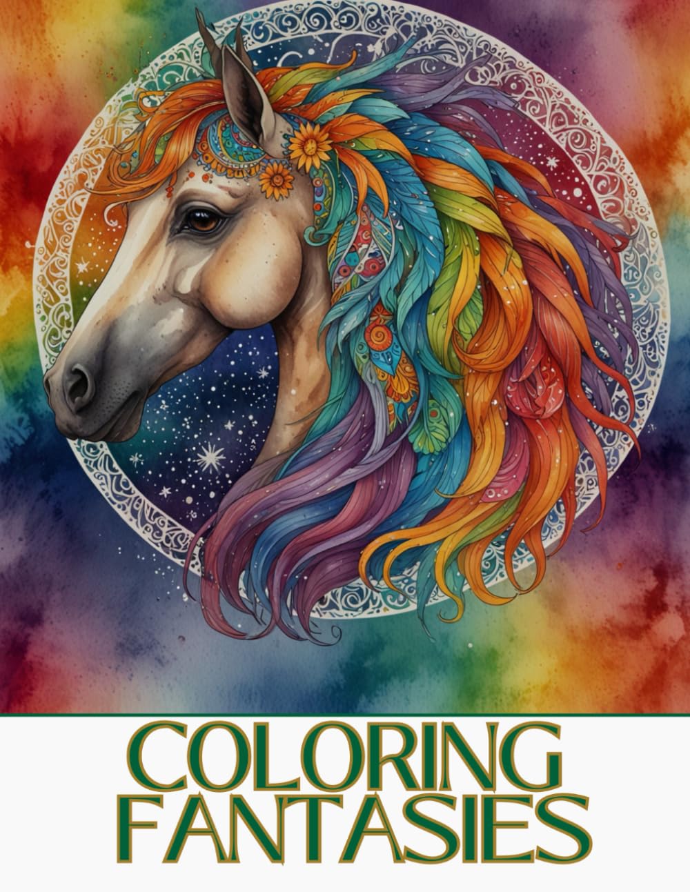 Coloring Fantasies: A Mindfulness Book to Color and Relax