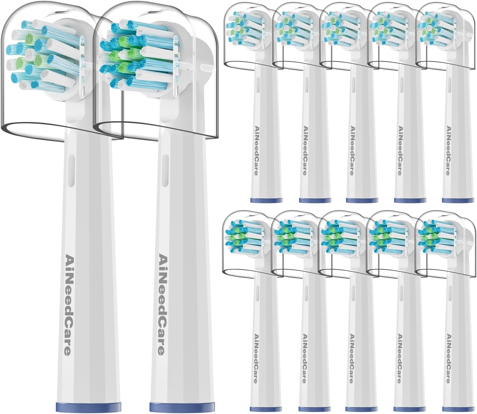 AiNeedCare Replacement Toothbrush Heads for Oral B Braun